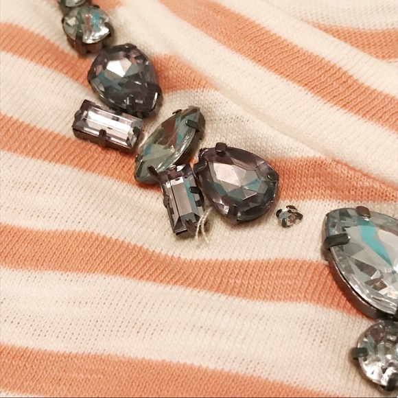 J. Crew Embellished T-shirt - Picture 4 of 5